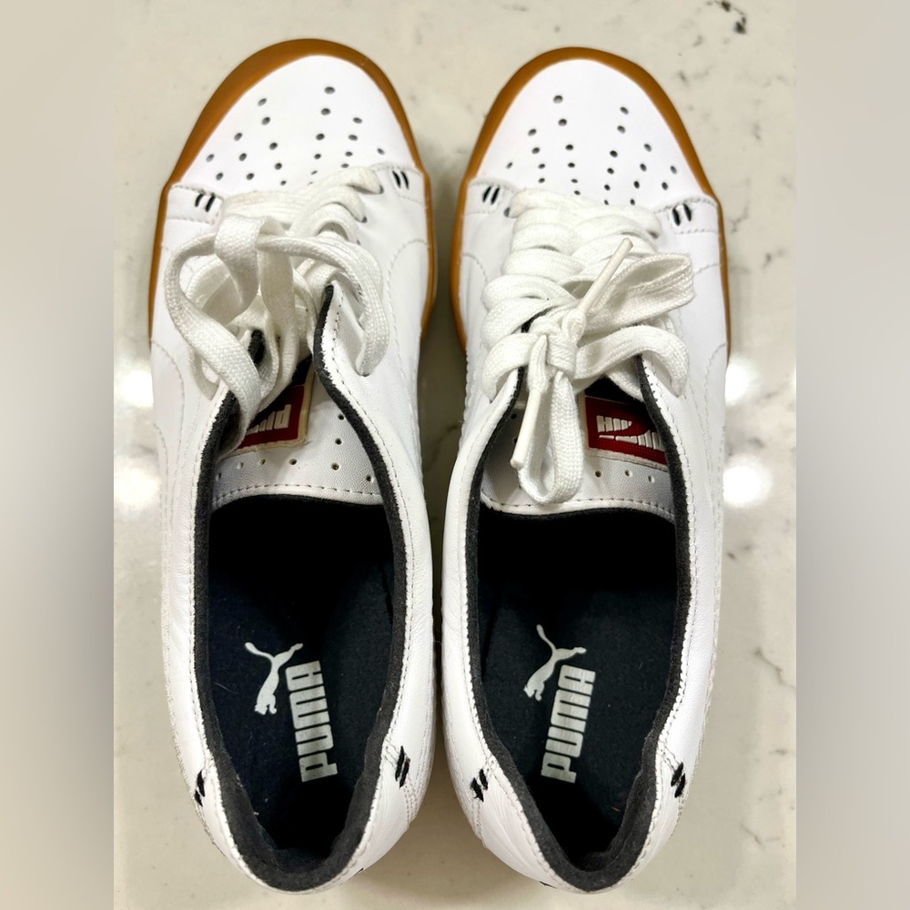 Puma French 77 Guillermo Vilas Tennis Shoe, Size 8